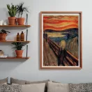 Kunst Munch Der Schrei 1000-teiliges Compact-Puzzle Clementoni