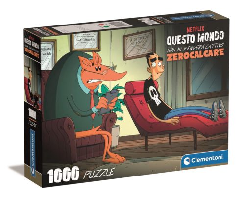 Anime Dr Armadillo Die Welt Gegen 1000-teiliges Kompakt-Puzzle Clementoni