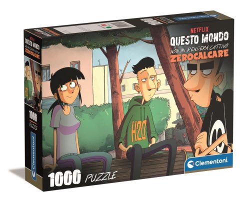 Anime Hoodie Talks Die Welt gegen 1000 Stück Compact puzzle Clementoni