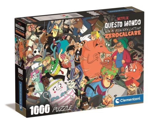 Anime Chaos Gegen die Welt 1000 Teile Compact Puzzle Clementoni
