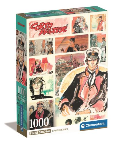Anime Captain Corto Maltese 1000 Teile Kompaktpuzzle Clementoni