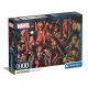 Avengers Marvel 1000-teiliges Compact-Puzzle Clementoni