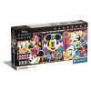 Disney Mickey Pop Art 1000-teiliges Panorama Compact Puzzle Clementoni