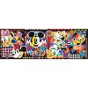 Disney Mickey Pop Art 1000-teiliges Panorama Compact Puzzle Clementoni