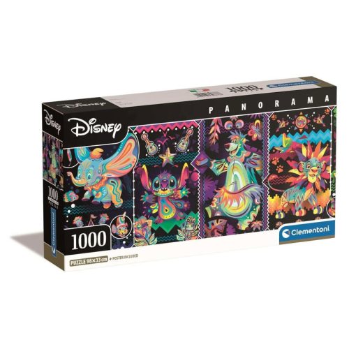 Disney Classics Joy 1000-teiliges Panorama-Puzzle Clementoni
