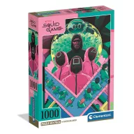   Squid Game Gewinne dein Leben Shapes of Power 1000-teiliges Compact Puzzle Clementoni