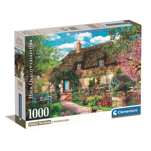 Städte Magic Garden Altes Häuschen 1000-teiliges Puzzle Clementoni