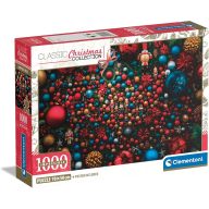   Weihnachten Impossible i 1000-teiliges Compact puzzle Clementoni