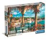 Städte View of Lake Como Italien 1000-teiliges Compact Puzzle Clementoni