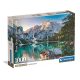 Städte Lake Braies Italien 1000-teiliges Compact Puzzle Clementoni