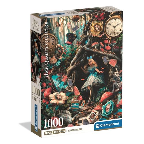 Farbe Another Day Wunderland 1000-teiliges Compact-Puzzle Clementoni