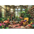 Farbe Library Gewächshaus 1000 tlg Compact Puzzle Clementoni