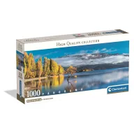   Städte Wānaka Neuseeland 1000-teiliges Panorama Compact-Puzzle Clementoni