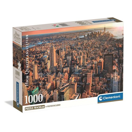 Städte City New York 1000-teiliges Puzzle Clementoni