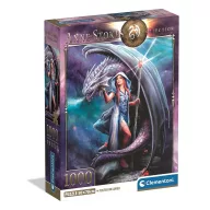   Fantasy Dragon Mage Anne Stokes 1000-teiliges Compact-Puzzle Clementoni