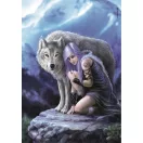 Fantasy Protector Anne Stokes 1000-teiliges Compact-Puzzle Clementoni