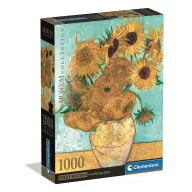 Kunst Sunflowers 1000-teiliger Compact-Puzzle Clementoni