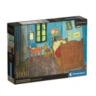   Kunst Van Gogh Schlafzimmer in Arles 1000-teiliges Compact Puzzle von Clementoni