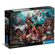   Kunst Bruegel Der Sturz der rebellischen Engel 1000-teiliges Compact Puzzle Clementoni
