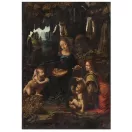 Kunst Da Vinci Felsige Madonna 1000-teiliges Compact Puzzle Clementoni