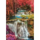 Farbe Thai Falls Wasserfall 1000 Teile Puzzle Clementoni