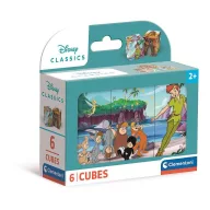   Disney Classics Loveable Stories Märchenwürfel 6er-Set Clementoni