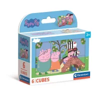 Peppa Wutz Duck Pond Märchenwürfel 6er-Set - Clementoni