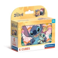   Disney Lilo und Stitch Smile Clementoni 6-teilige Märchenwürfel