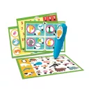 Tiere Education Interaktiver Stift Geschicklichkeitsspiel mit 500 Quizfragen von Clementoni