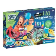   Farbe Science & Play Clementoni 110 Beste Wissenschaftliche Experimente Set