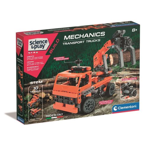 Fahrzeug Mechanics 10 in 1 LKW-Bausatz Clementoni