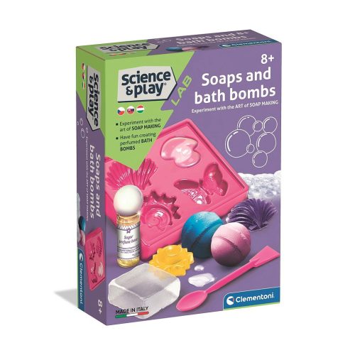 Crazy Chic Seifen- und Badebomben-Herstellungsset Clementoni