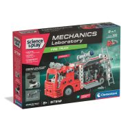   Fahrzeug Mechanics Feuerwehrauto 2-in-1 Bauspielzeug Clementoni