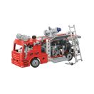 Fahrzeug Mechanics Feuerwehrauto 2-in-1 Bauspielzeug Clementoni