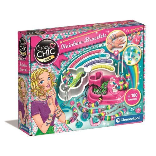 Crazy Chic Rainbow Armbandherstellungsset Clementoni