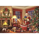 Weihnachten Santa's Gift 1000-teiliges Clementoni Puzzle