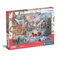 Weihnachten Getting Ready 1000-teiliges Puzzle Clementoni