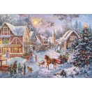 Weihnachten Getting Ready 1000-teiliges Puzzle Clementoni