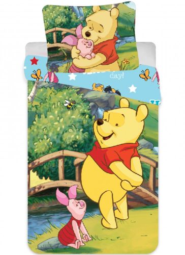 Disney Winnie Puuh Bridge Kinderbettwäsche 90×140cm, 40×55 cm