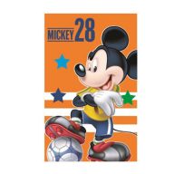   Disney Mickey  Football Orange Handtuch, Gesichtshandtuch, Handtuch 35x65cm