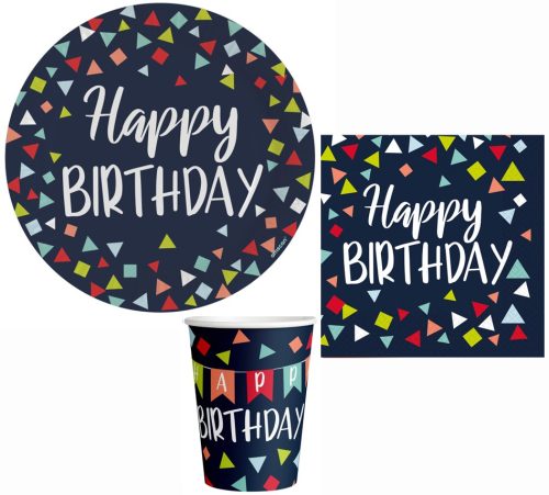 Happy Birthday Reason To Celebrate Party Set 32 Stück