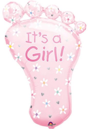 Baby Girl FolienLuftballon