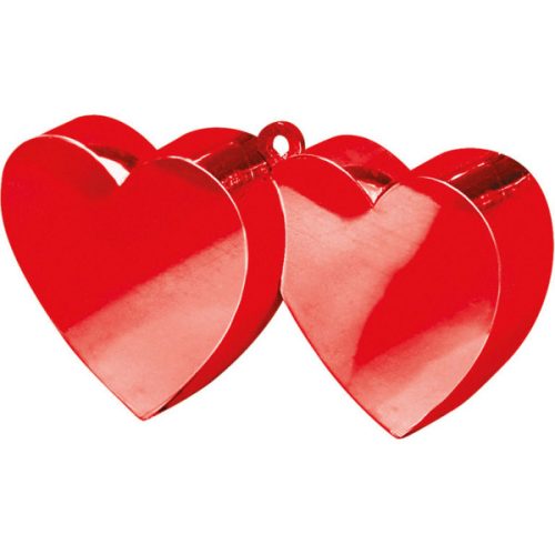 Red, Rot doppelt Herz Ballon, Luftballon Gewicht