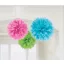 Farbe Multicolour hängende Pom Pom Dekoration 3er-Set