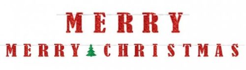 Weihnachten Merry Christmas Papierschild 365,7 cm