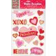 Liebe Valentinstag, Fensteraufkleber 15 Stück