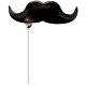 Mustache, Schnurrbart Mini Folienballon