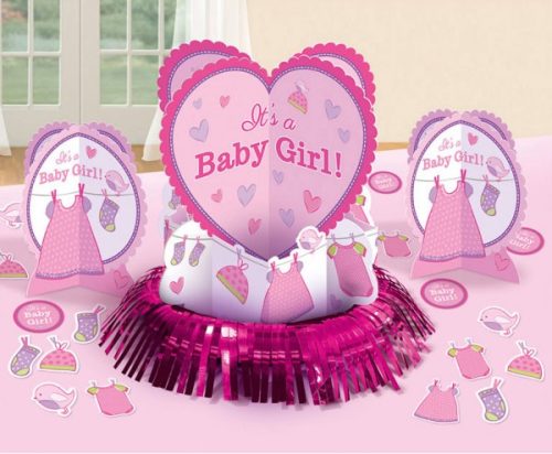 Baby Girl Tischdekoration Set