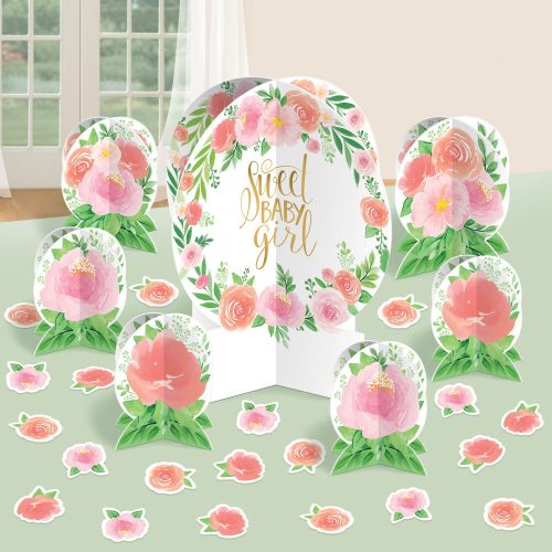 Baby Blumiger Tischdekorationsset