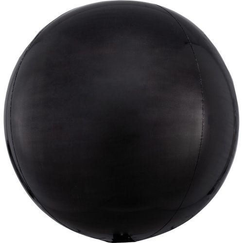 Black FolienLuftballon 40 cm